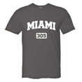 thumbnail image 1 of PleaseMeTees™ Mens Miami Florida 305 Area Code Distressed HQ Tee, 1 of 6