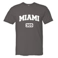 thumbnail image 1 of PleaseMeTees™ Mens Miami Florida 305 Area Code Distressed HQ Tee, 1 of 1
