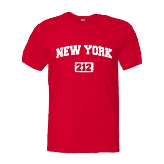 PleaseMeTees™ Mens New York 212 Area Code I Love NY Distressed HQ Tee