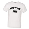 thumbnail image 1 of PleaseMeTees™ Mens New York 212 Area Code I Love NY Distressed HQ Tee, 1 of 1