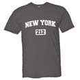thumbnail image 1 of PleaseMeTees™ Mens New York 212 Area Code I Love NY Distressed HQ Tee, 1 of 1