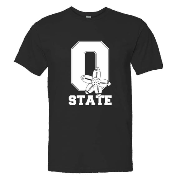 PleaseMeTees™ Mens Ohio Otate Football With Buckeye Balls HQ Tee