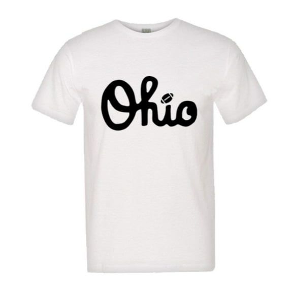 PleaseMeTees™ Mens Script Ohio Football TBDBITL Marching Band HQ Tee