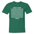 thumbnail image 1 of PleaseMeTees™ Mens Shut Your PI Hole 3.14 Pie Hole HQ Tee, 1 of 1