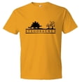 thumbnail image 1 of PleaseMeTees™ Mens Stegosaurus Educational Dinosaur Jurassic HQ Tee, 1 of 1