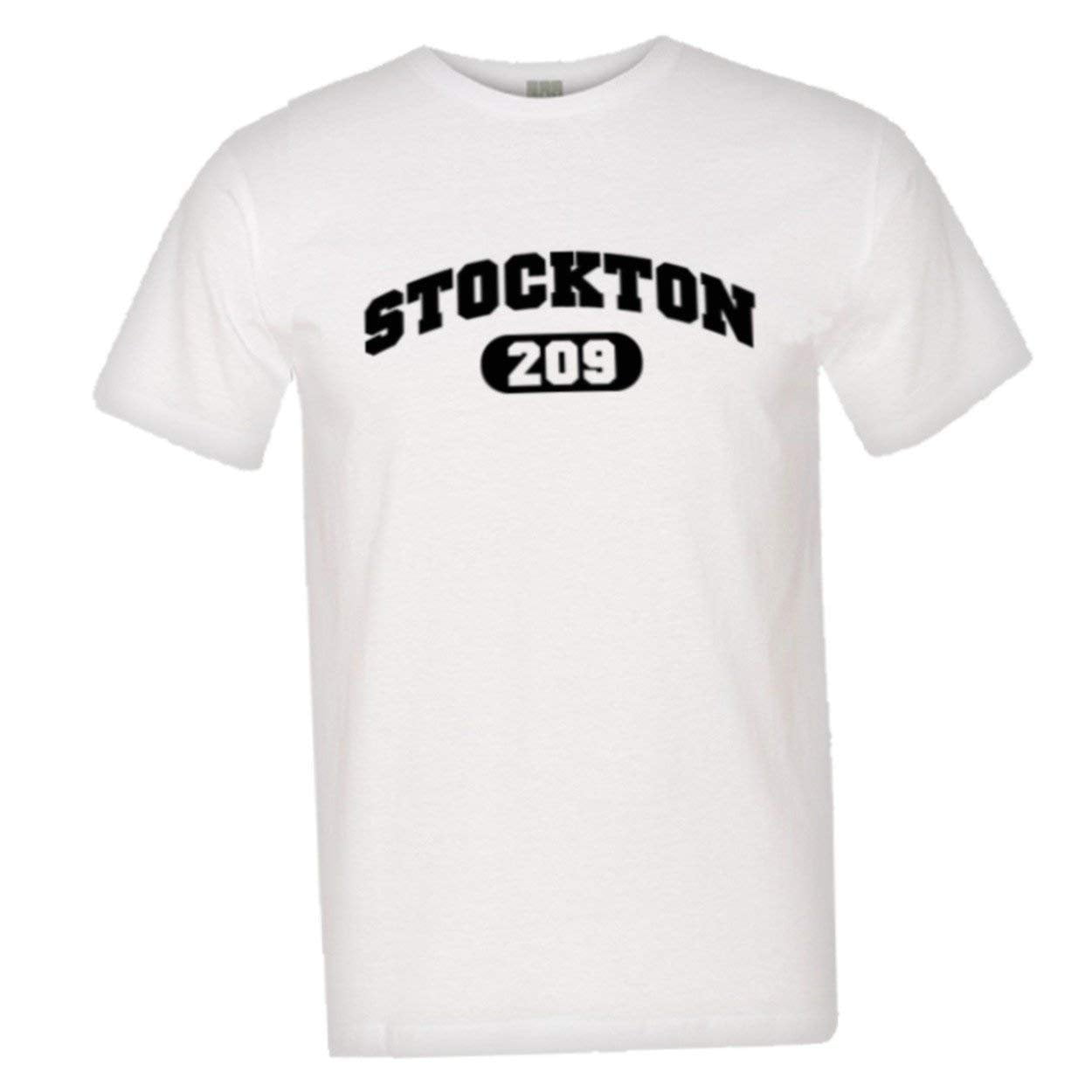 PleaseMeTees™ Mens Stockton 209 MMA Area Code California HQ Tee