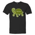 thumbnail image 1 of PleaseMeTees™ Mens Turtle Take It Slow Easy Relax Cute Sketch HQ Tee, 1 of 1