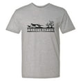 thumbnail image 1 of PleaseMeTees™ Mens Velociraptor Educational Dinosaur Jurassic HQ Tee, 1 of 1