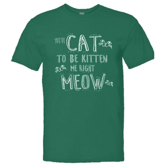PleaseMeTees™ Mens Youve Cat To Be Kitten Me Right Now Kidding HQ Tee