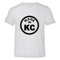 thumbnail image 1 of PleaseMeTees™ Toddler Born Made In Kansas City KS MO Logo Label HQ Tee, 1 of 1