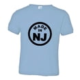 thumbnail image 1 of PleaseMeTees™ Toddler Born Made In New Jersey NJ State Logo Label HQ Tee, 1 of 1