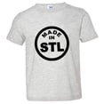 thumbnail image 1 of PleaseMeTees™ Toddler Born Made In ST Louis MO Missouri Logo Label HQ Tee, 1 of 1