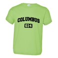 thumbnail image 1 of PleaseMeTees™ Toddler Columbus 614 CBUS Area Code Distressed HQ Tee, 1 of 2