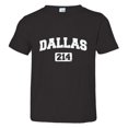 thumbnail image 1 of PleaseMeTees™ Toddler Dallas 214 Area Code Distressed HQ Tee, 1 of 1