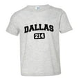 thumbnail image 1 of PleaseMeTees™ Toddler Dallas 214 Area Code Distressed HQ Tee, 1 of 1