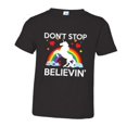 thumbnail image 1 of PleaseMeTees™ Toddler Dont Stop Believin In Unicorns Brony Pony HQ Tee, 1 of 1