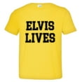 thumbnail image 1 of PleaseMeTees™ Toddler Elvis Lives Presley Is Alive HQ Tee, 1 of 1