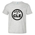 thumbnail image 1 of PleaseMeTees™ Toddler From Born Made In Cleveland OH Logo Label HQ Tee, 1 of 1