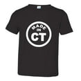 thumbnail image 1 of PleaseMeTees™ Toddler From Born Made In Connecticut CT Logo Label HQ Tee, 1 of 1