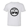 thumbnail image 1 of PleaseMeTees™ Toddler From Born Made In Dallas Texas DFW Logo Label Tee, 1 of 1
