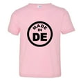 thumbnail image 1 of PleaseMeTees™ Toddler From Born Made In Delaware DE Logo Label HQ Tee, 1 of 1