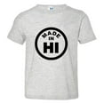 thumbnail image 1 of PleaseMeTees™ Toddler From Born Made In Hawaii Hi Logo Label HQ Tee, 1 of 1