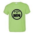 thumbnail image 1 of PleaseMeTees™ Toddler From Born Made In Minnesota MN Logo Label HQ Tee, 1 of 1