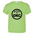 thumbnail image 1 of PleaseMeTees™ Toddler From Born Made In Oklahoma City OK Logo Label Tee, 1 of 1