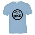 thumbnail image 1 of PleaseMeTees™ Toddler From Born Made In Oklahoma City OK Logo Label Tee, 1 of 1