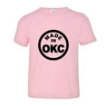 thumbnail image 1 of PleaseMeTees™ Toddler From Born Made In Oklahoma City OK Logo Label Tee, 1 of 1