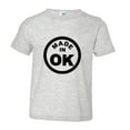 thumbnail image 1 of PleaseMeTees™ Toddler From Born Made In Oklahoma OK State Logo Label Tee, 1 of 1