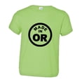 thumbnail image 1 of PleaseMeTees™ Toddler From Born Made In Oregon OR State Logo Label HQ Tee, 1 of 1