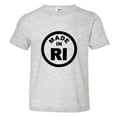 thumbnail image 1 of PleaseMeTees™ Toddler From Born Made In Rhode Island RI Logo Label HQ Tee, 1 of 1