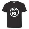 thumbnail image 1 of PleaseMeTees™ Toddler From Born Made In Rhode Island RI Logo Label Tee, 1 of 1