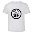 thumbnail image 1 of PleaseMeTees™ Toddler From Born Made In San Francisco CA Logo Label HQ Tee, 1 of 1