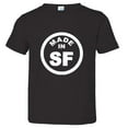 thumbnail image 1 of PleaseMeTees™ Toddler From Born Made In San Francisco CA Logo Label HQ Tee, 1 of 1