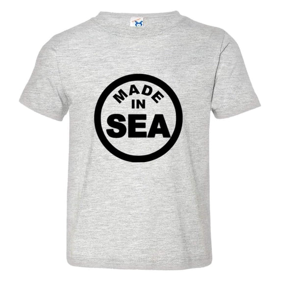 PleaseMeTees™ Toddler From Born Made In Seattle WA State Logo Label Tee