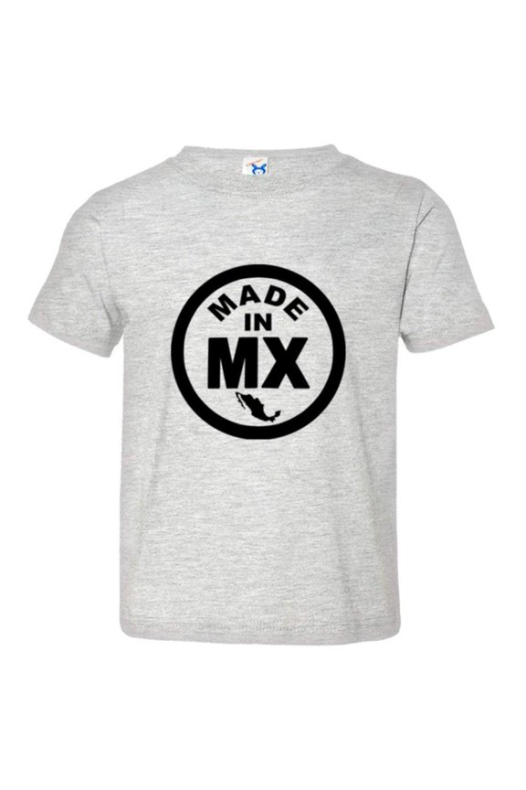 ™ Toddler Hecho Born Made In Mexico MX Logo Label HQ Tee