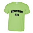 thumbnail image 1 of PleaseMeTees™ Toddler Houston 713 Area Code Distressed HQ Tee, 1 of 1
