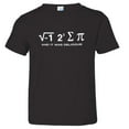 thumbnail image 1 of PleaseMeTees™ Toddler I Ate Sum PI It Was Delicious Math Equation HQ Tee, 1 of 1