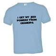 thumbnail image 1 of PleaseMeTees™ Toddler I Get My Jedi Powers From Grandpa HQ Tee, 1 of 1