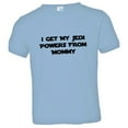 thumbnail image 1 of PleaseMeTees™ Toddler I Get My Jedi Powers From Mommy HQ Tee, 1 of 1