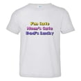 thumbnail image 1 of PleaseMeTees™ Toddler Im Cute Mommys Cute Daddys Lucky Funny Gift HQ Tee, 1 of 1