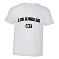 thumbnail image 1 of PleaseMeTees™ Toddler Los Angeles 213 L.A. Area Code Distressed HQ Tee, 1 of 1