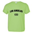 thumbnail image 1 of PleaseMeTees™ Toddler Los Angeles 213 L.A. Area Code Distressed HQ Tee, 1 of 1