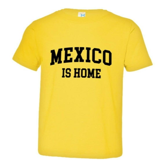 PleaseMeTees™ Toddler Mexico Is Home Born In From Hecho EN HQ Tee