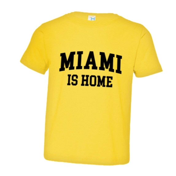 PleaseMeTees™ Toddler Miami Florida Is Home Born In From HQ Tee