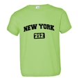 thumbnail image 1 of PleaseMeTees™ Toddler New York 212 Area Code I Love NY Distressed HQ Tee, 1 of 5