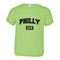 thumbnail image 1 of PleaseMeTees™ Toddler Philly 215 Area Code Philadelphia Distressed Tee, 1 of 1