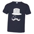 thumbnail image 1 of PleaseMeTees™ Toddler Sir I Shat My Pantaloons Hat Glasses Pooped HQ Tee, 1 of 1